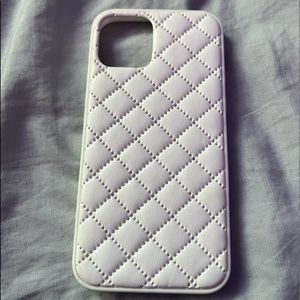 White iPhone 12 case